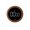 DarkBrown, variant on Kitchen Timer With Rotating LED Display, Magnetic Wood Grain Countdown For Cooking