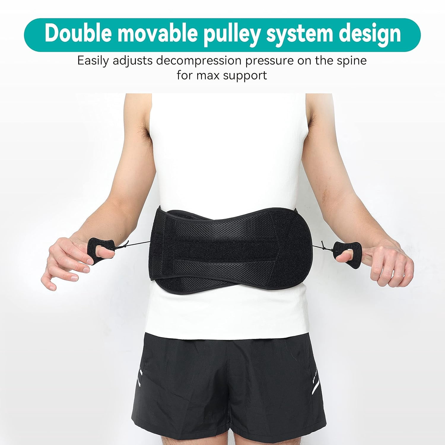 Orthomen LSO Medical Back Brace for Pain Relief and Recovery from Herniated, Bulging, Slipped Disc, Sciatica, DDD, Spine Stenosis, Fractures and more, One Size