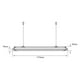 thumbnail image 5 of Lámpara De Interior Led Suspender 38 W Luz Blanca Neutra, 5 of 5