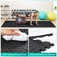thumbnail image 5 of Yes4All 108pcs Interlocking Exercise Mat, Cover 108 Sqft, 7/16" Thick - Black, 5 of 5