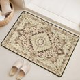thumbnail image 2 of Washable Vintage Kitchen Mat 31"x20" Non Slip Soft Plush Low Profile Kitchen Rug, Distressed Medallion Oriental Style Sink Mat for Laundry Room Bedroom Office, 2 of 6