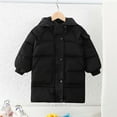 thumbnail image 5 of REDARER Winter Girls Hooded Long Down Coat Thickened Warm Padded Jacket Outerwear for Cold Weather and Comfort,Size:6-7 Years, 5 of 5