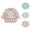 Brown, variant on VOUZZA Bibs for Baby Girl Baby Boys Girls Long Sleeve Cartoon Prints Soft Bibs Baby Care Drool Feeding Waterproof Apron Smock