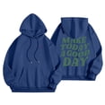 thumbnail image 4 of SIYUDAN Hoodies Sweatshirt for Women Long Sleeve Womens Pullover Hoodie Cute Hoodies Purple Hooded Sweatshirt Fall Clothes for women Clothes, 4 of 4