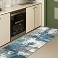 thumbnail image 3 of 2x6 FT Kitchen Runner Rugs Non Skid Washable, Faux Wool Rug Runners for Hallways Bathroom Carpet Runner, Soft Indoor Modern Floor Rug for Entryway Laundry Room, 3 of 11