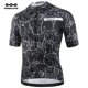 thumbnail image 1 of KEMALOCE transpirable Unisex blanco gato de dibujos animados ciclismo Jersey primavera Anti-Pilling ropa de bicicleta ecológica Top equipo de carretera bicicleta Tan Jianjun unisex, 1 of 2