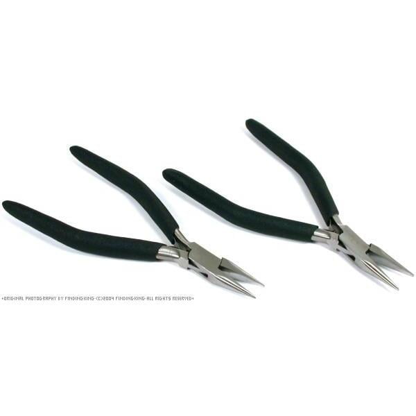 2 FindingKing Chain Needle Nose Long Pliers Wire Wrap Jewelers Tool