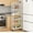 White, variant on PM 6 Tier Slim Rolling Storage Cart, Narrow Mobile Shelving Unit Organizer Utility Cart with Wheels, Metal Wire Storage Rack with Baskets for Kitchen, Bathroom, Laundry & Living Room, 10in(W) White
