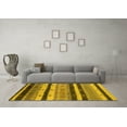 thumbnail image 3 of Ahgly Company Indoor Rectangle Oriental Yellow Industrial Area Rugs, 6' x 9', 3 of 4