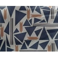 thumbnail image 4 of oneOone Georgette Viscose Fabric Triangle & Line Geometric Print Fabric By The Yard 42 Inch Wide, 4 of 4