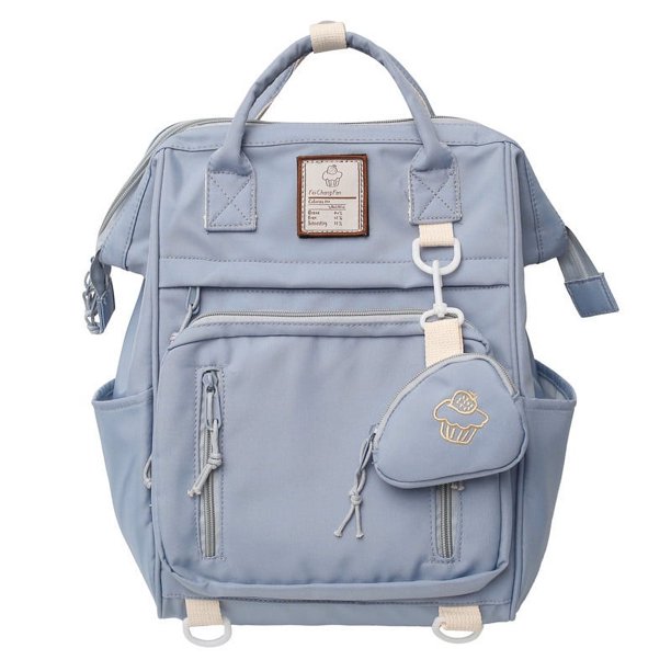 Mochila para estudiantes, estilo femenino, mochila de clase sencilla, mochila ligera para escuela secundaria y preparatoria, mochila de gran capacidad, bolso para computadora, de moda