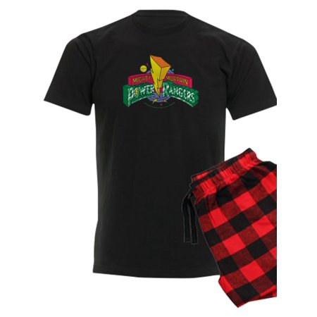 

CafePress - Mighty Morphin Power Rangers Logo - Men s Dark Pajamas