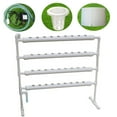 thumbnail image 2 of EQCOTWEA Hydroponic 36 Plant Site Grow Kit Vertical Type Pipeline Vegetable Planter PVC, 2 of 7
