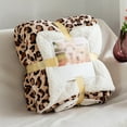 thumbnail image 2 of Winter Casual Throw Blanket Thickened Lambswool Style Sofa Cover Cozy Nap Blanket Soft Warm for Bed Couch, 2 of 5