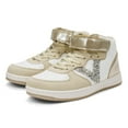 thumbnail image 2 of Victoria Girls Tiempo High-Top Sneaker, Platino,12 M US, 2 of 7