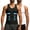 2pk Black/White, variant on 2 Packs Gynecomastia Compression Shirts for Men - Sleeveless Slimming Undershirts Body Shaper Workout Tank Top