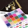 thumbnail image 3 of Juego de Perlas de 1680 Piezas Sunnimix 24 Colores Mezclado, 3 of 8