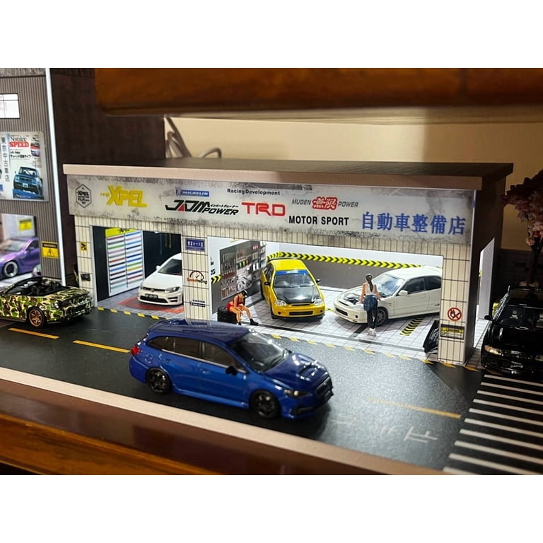 Étagère à Outils 1:64 Pour Garage Miniature - Résine - Neuf (sans Marque)