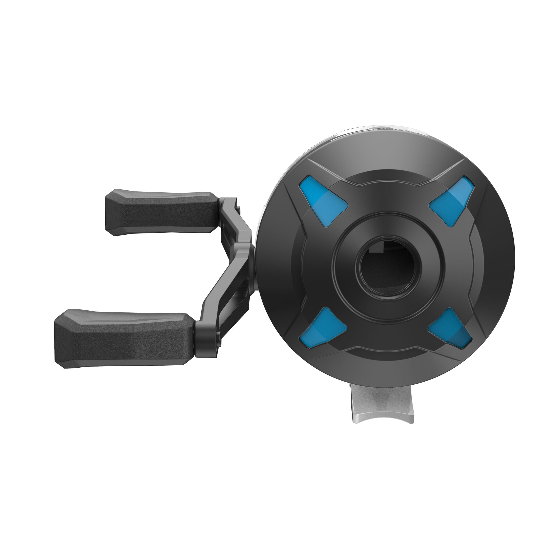Zebco Roam Spincast Fishing Reel, Size 30 Reel, Blue
