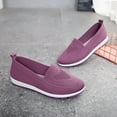 thumbnail image 7 of Womens Flying Knit Loafers Shoes Breathable Mesh Slip on Loafers Flats Comfortable Walking Shoes for Women, 7 of 7