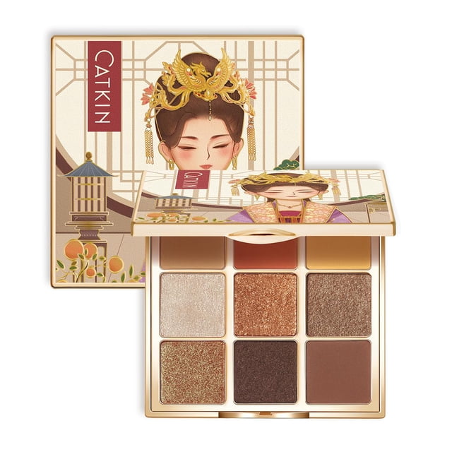 Paleta de sombras de ojos Catkin 9 Blendable Shades C09 SUNSET