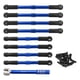 thumbnail image 1 of 1/16 RC Car Toe Links Varillas de empuje Accesorios Reemplazo directo Premium Resistente Fácil Azul, 1 of 6