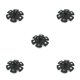 thumbnail image 3 of Toystoory Walking Pole Trekking Rod Mat Snowflake Shaped Buffer Good Rubber Tip Fixation Protectors Pads Elasticity Good Replacement Type2, 3 of 6