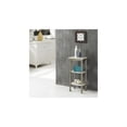 thumbnail image 3 of Homestyles Étagère à Trois Niveaux en Acier Inoxydable Gris, 3 of 21