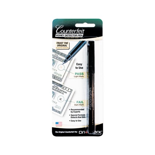 Smart Money Counterfeit Bill Detector Pen for Use w/U.S. Currency