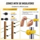 thumbnail image 5 of VEVOR Alambre de cerca electrica , alambre de polietileno portátil de 1640 pies y 500 m, 6 hebras de acero inoxidable de 1/8" de diámetro para una conductividad confiable y resistencia a los rayos UV, 5 of 9