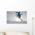 thumbnail image 1 of Extreme Freestyle Ski Jump Wall Mural by Wallmonkeys Peel and Stick Graphic (18 in W x 11 in H) WM291586, 1 of 4