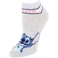 thumbnail image 4 of Textiel Trade  Disney Lilo & Stitch Sneaker Socks (3 Pair) (Women), 4 of 5