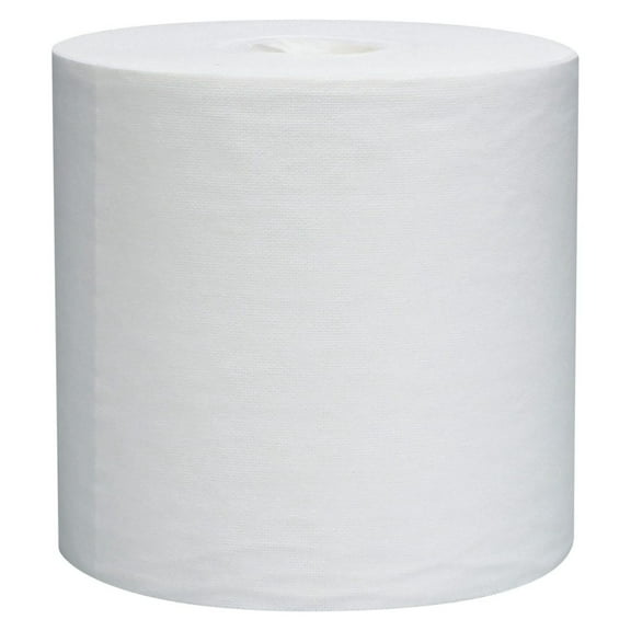 DyGTyX General Clean L30 Heavy Duty Cleaning Towels (05820), Strong and Soft Wipes, Center-Pull Rolls, White, 300 Sheets / Roll, 2 Rolls / Case, 600 Wipes / Case