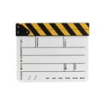 thumbnail image 5 of Spirastell Scene Clapper,Movie Tv Cut Tv Cut SceneErase Film With Stick White Slate With Stick Scene Clapper Slate Huiop FilmFilm Clapd Movie, 5 of 6