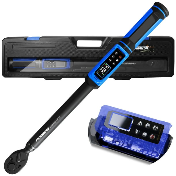 Llave dinamométrica PUIBERS 1/2" de mando 5-340 Nm digital ±1%