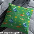 thumbnail image 2 of jejeloiu Cartoon Dinosaur Fabric by the Yard 1 Yard,Wild Aniaml Home Decor Fabric by the Yard,Green Blue Orange Sewing Fabric For Boys Kids,Ultra Soft Home Decor, 2 of 6