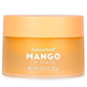 NatureWell Hydrating Lip Masks, Mango, Vanilla & Berry, 0.70 Ounce (Pack of 3)
