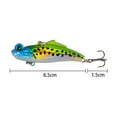 thumbnail image 7 of Walbest 6.5CM/12.5G Sturdy Fishing Bait Sinking Easy Installation Reusable Artificial Fishing Lure for Fishing Enthusiast, 7 of 7