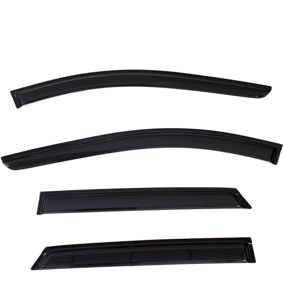 Axenor 4PCS Sun Rain Vent Door Window Visors Deflector Guard CL4P01