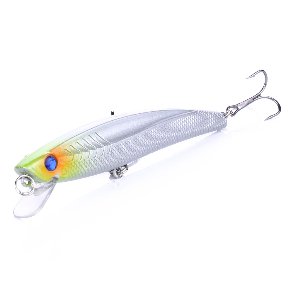 HENGJIA Minnow Bass Fishing Lures, Jerkbait Lure Set Large Hard Baits Deep Diving Crankbait for Catfish Walleye Trout Fishing Bait 8Pcs/kit