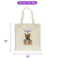 thumbnail image 5 of Happy Birthday Cute Puppy German Shepherd with Cake Gifts Party Hat Canvas Tote Bag Alsatian Dog Lover Gifts Reusable Shopping Grocery Bag - 00029, 5 of 5