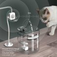 thumbnail image 1 of Cat Water Fountain, Dog Water Dispenser, 2L Super Quiet Automatic Pet Drinking Fountain 2 Water Flow Modes for Cats, Dogs, Multiple Pets, 1 of 5