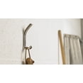 thumbnail image 2 of Richelieu Rh1143021195 4-3/8" Double Metal Coat Hook - Nickel, 2 of 4