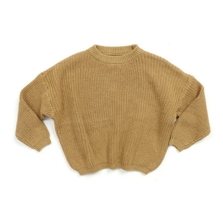 

Ma&Baby Toddler Baby Girl Boy Knit Sweater Pullover Sweatshirt Warm Long Sleeve Shirt Tops 1-5 Years