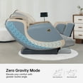 thumbnail image 4 of Real Relax 3D SL-Track Massage Chair, Full Body Zero Gravity Shiatsu Thai Massage Recliner, Blue, 4 of 10