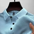 thumbnail image 3 of XIYON Casual Golf Shirts For Men Summer Lapel Short Sleeve Shirts Comfortable Classic Mens Shirts, 3 of 4