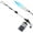 Black & Silver, variant on Heavy Duty 37" Extended Propane Torch with Detachable Long Arm and Flame Control Valve for Weed Burning, Ice Melting, Roofing, and Outdoor Use