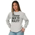thumbnail image 3 of Welcome Back Reality Attitude Gym Long Sleeve TShirt Men Women Brisco Brands L, 3 of 6