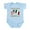 Sky Blue, variant on CafePress - Italian American Pride Infant Bodysuit - Baby Light Bodysuit, Size Newborn - 24 Months