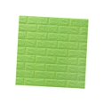 thumbnail image 3 of Paneles de pared Papel tapiz Extraíble a prueba de aceite Impermeable 3D Etiqueta de la pared de Murales de pared para sala de estar, hogar, verde Baoblaze Fondo de pantalla, 3 of 8